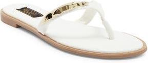 Rachel Roy Lisbon Flip Flop in White at Nordstrom Rack, Size 7.5