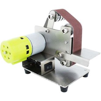 OEM Mini Lijadora De Banda El&eacute;ctrica, Pulidora Y Rectificadora, 7 Velocidades Variables Con 10 Bandas De Lijado Para Pulir Madera, Acr&iacute;lico Y Metal (tama&ntilde;