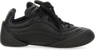 Alexander McQueen Black Solid Sneakers