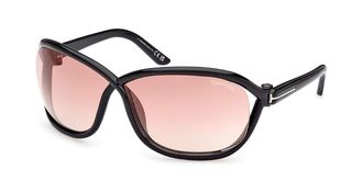 Tom Ford FT1069 FERNANDA 01Z Womens Sunglasses Black Size 68
