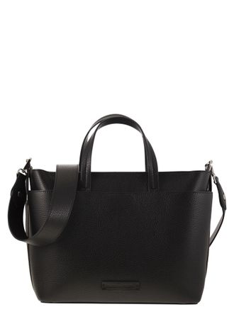 Fabiana Filippi Lederbeutel mit Diamantfaden