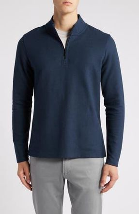 Robert Barakett Karuna Half Zip Pullover in Navy at Nordstrom Rack, Size Medium