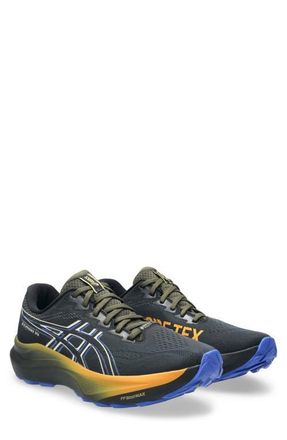 Asics GT-2000 14 GTX Gore-Tex Waterproof Running Shoe in Black/Apricot Crush at Nordstrom, Size 8.5