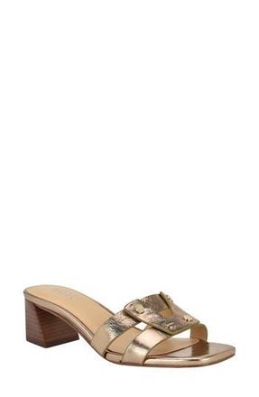 Calvin Klein Andrae Slide Sandal in Bronze at Nordstrom Rack, Size 8.5