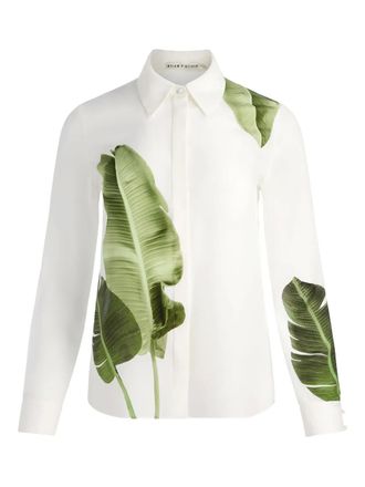 Alice & Olivia Willa shirt - White