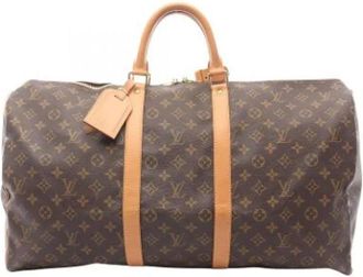 Louis Vuitton Vintage, unisex, Bruin, ONE Size, Pre-owned Vintage Weekendtas