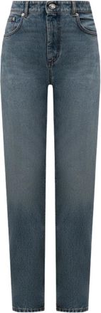 Sportmax Tasso Jeans - Dames - Slim Fit Jeans - Blauw - W27 - Katoen - Jeans