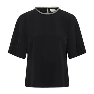 Kaffe Blouses & Hemden - Dames - Blouses & Shirts - Zwart - Maat: M