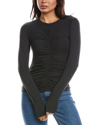 Rag & Bone Lucy Shirred Top