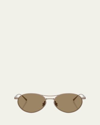 Brunello Cucinelli 54MM Oval Sunglasses