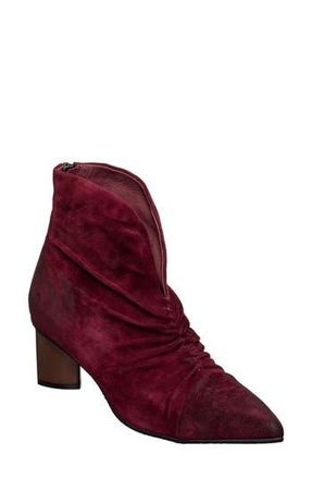 Antelope Hetty Ruched Bootie in Bordeaux at Nordstrom Rack, Size 5Us / 36Eu
