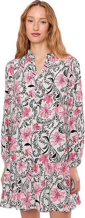 Lilly Pulitzer Evaline Silk Dress Womens Dress Coconut : 10