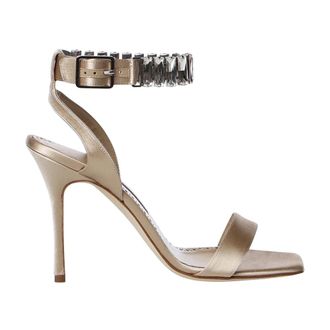 Manolo Blahnik Dames, Schoenen, Beige, Maat: 39 EU