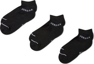 Nike Jordan Everyday No-Show Socks (3 Pairs) in Black | DX9656-010