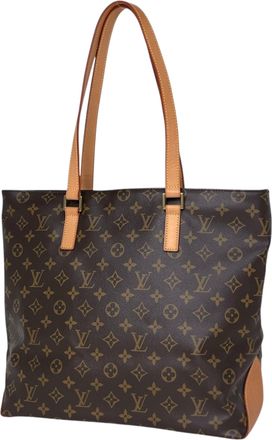 Louis Vuitton Brown Monogram Shoulder Bag Tote Bag (Pre-Owned)