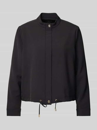Joop Jacke mit Stehkragen und Tunnelzug in Black, Gr&ouml;&szlig;e 36