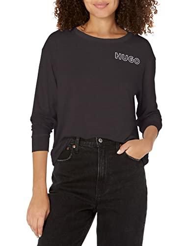 Hugo boss black long sleeve shirt sale