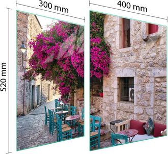 OEM Placa Protectora De Vidrio Para Estufa 70x52 Calle