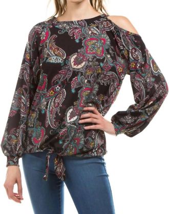 Vava Alyssa Top In Paisely