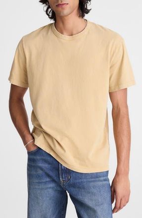 Madewell Allday Garment Dyed Cotton T-Shirt in Distant Dune at Nordstrom, Size Xx-Large