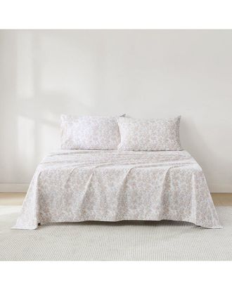Lush Décor Peony Toile Cotton Sheet Set