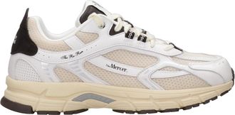 (The Mercer) N.Y. De Mercer-sneakers wit+beige