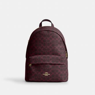 Coach Taylor Small Backpack In Signature Canvas