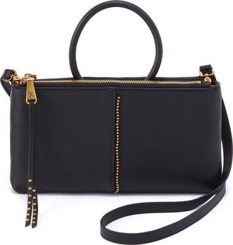 Hobo Sable Stud Crossbody Bag in Black at Nordstrom