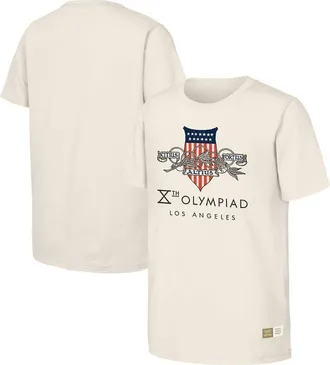 Outerstuff Mens Natural 1932 Los Angeles Games Olympic Heritage T-Shirt at Nordstrom, Size Xx-Large