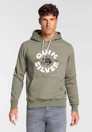 Quiksilver Kapuzensweatshirt QUIKSILVER FINAL CALL HOODIE YM, Herren, Gr. M, gr&uuml;n (sea spray), Obermaterial: 55% Baumwolle, 45% Polyester, Sweatshirts Kapuzenswe