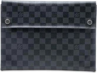 Louis Vuitton Pre-owned Alpha Pochette - unisex - Vintage Clutch - Grijs - ONE Size - Vintage