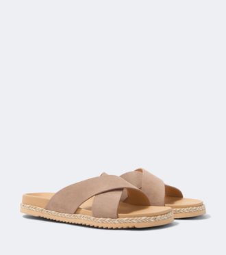 Frescobol Carioca Breno suede sandals