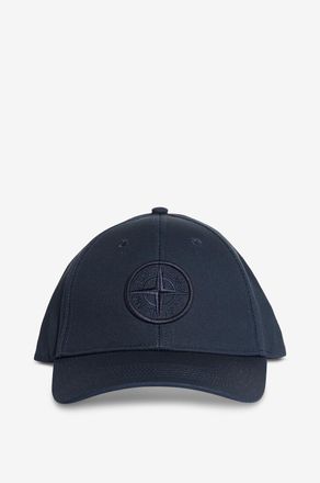 Stone Island Baseballcap aus Baumwolle mit gesticktem Logo