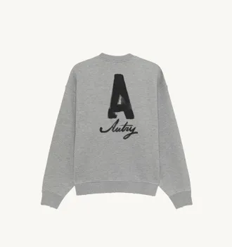 Autry HERITAGE SWEATSHIRT WITH WASHED EFFECT UNISEX