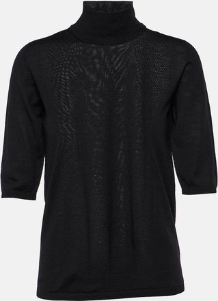 Max Mara Ciriaco virgin wool turtleneck top