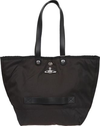 Vivienne Westwood Utility Small Shopper - Dames - Shoppers - Zwart - ONE Size - Polyester - Tassen