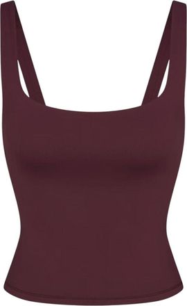 Nike (WMNS) Nike x SKIMS Matte Square-Neck Tank Currant TPTNK2728-CUR