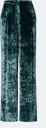 Ulla Johnson Elan velvet wide-leg pants
