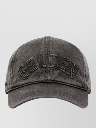 Golden Goose journey cotton twill baseball cap patch