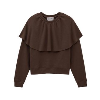 BA&SH Felpa Dehina - - Sweatshirts & Hoodies - Donna - Marrone - S