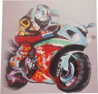 Biscottini International Biscottini - Cuadro &Oacute;leo Sobre La Tela Pintado A La Mano