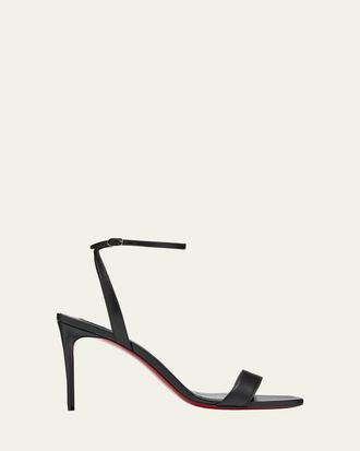 Christian Louboutin 85mm Loubigirl Ankle-Strap Sandals