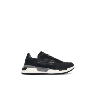 Emporio Armani Sneakers con logo - - Shoes - Uomo - Nero - 41 1/2 EU