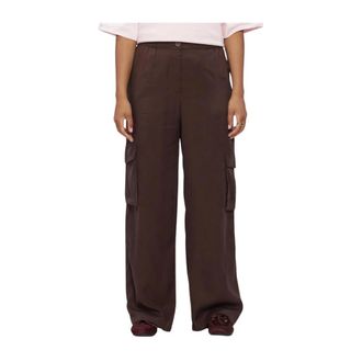 Y.A.S Y.a.s, Dames, Broeken, Bruin, Maat: XS