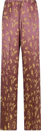 Dries Van Noten Pants Floral Pattern Puvis