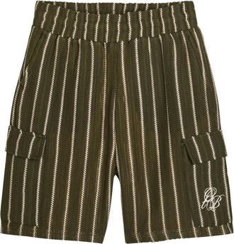 Only the Blind Shorts Greenwood a righe - Verde