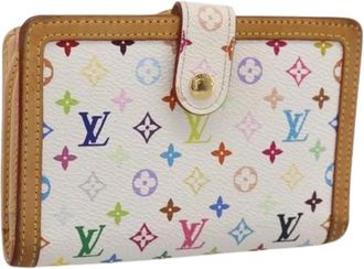 Louis Vuitton Pre-owned Portefeuille Viennois Wallet - Dames - Vintage Accessoires - Wit - ONE Size - Vintage