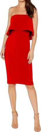 LIKELY Driggs Dress In Scarlett