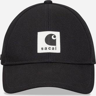 sacai Carhartt WIP Duck Cap Black