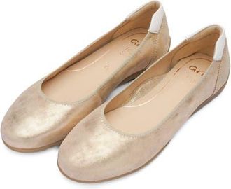 Ara Balsam Flat in Beige at Nordstrom, Size 11.5